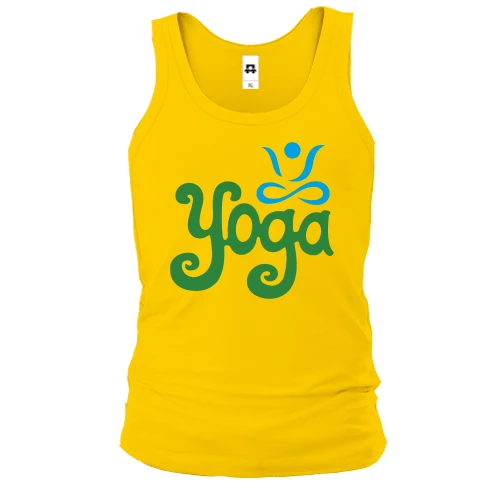 Чоловіча майка з написом Yoga