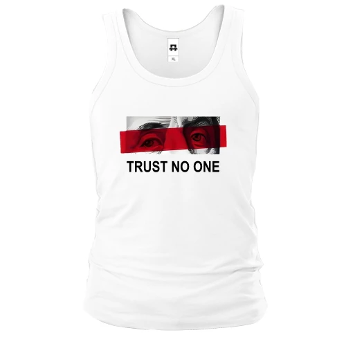 Мужская майка Trust no one
