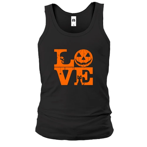 Мужская майка Love Halloween