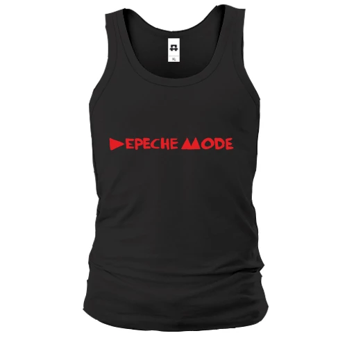 Мужская майка Depeche Mode inscription