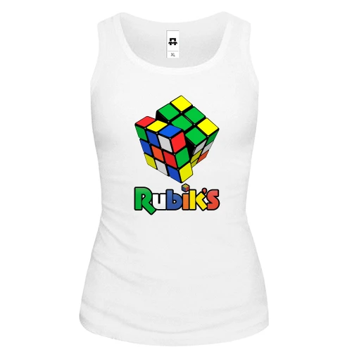 Женская майка Кубик-Рубик (Rubik's Cube)