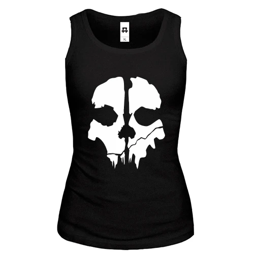 Жіноча майка CoD Ghosts (Skull)