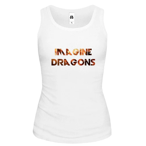 Жіноча майка Imagine Dragons (вогняний дракон)