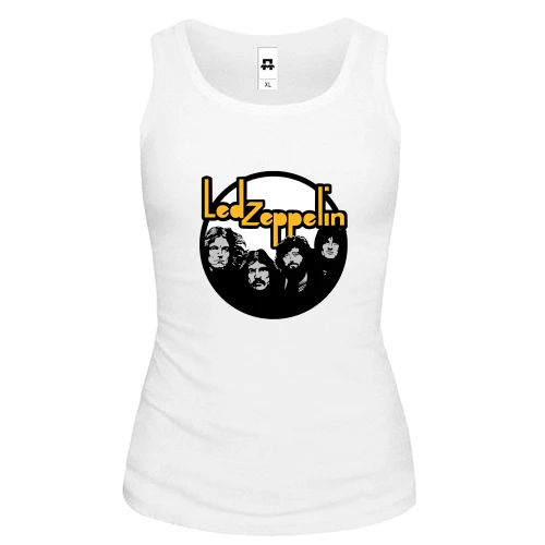 Женская майка Led Zeppelin (диск)