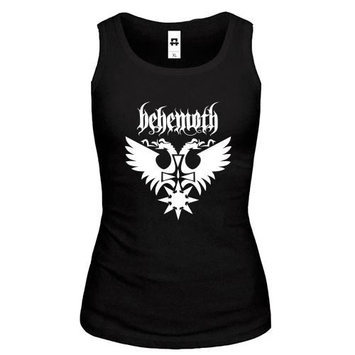 Жіноча майка Behemoth лого з хрестом (2)