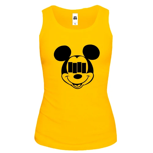 Жіноча майка Black Flag Mickey Style