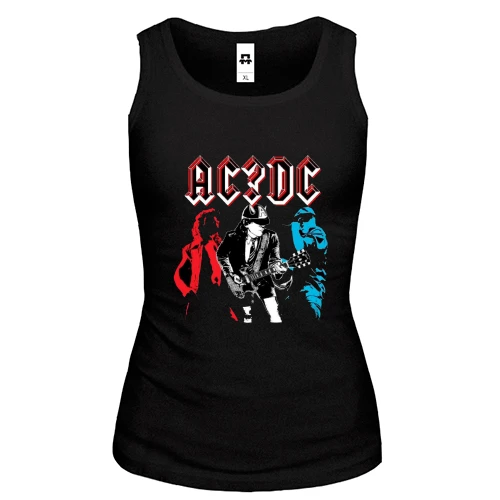 Жіноча майка AC/DC АРТ