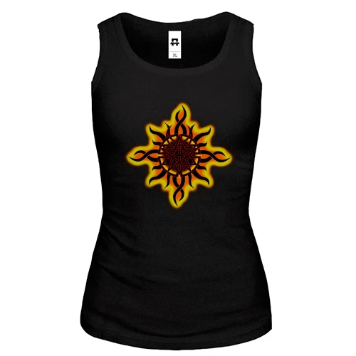 Жіноча майка Godsmack fire logo