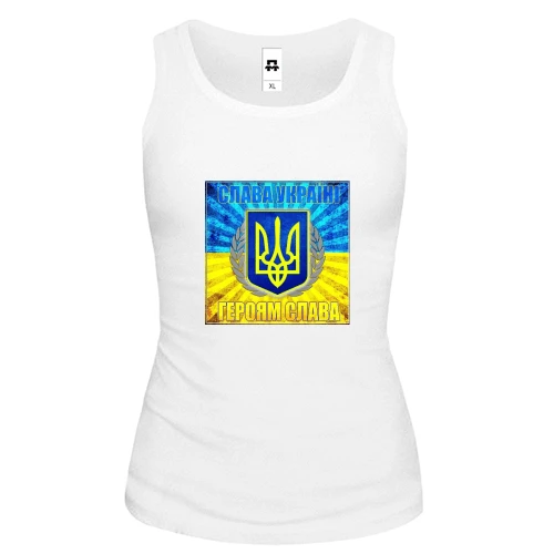 Женская майка Героям Слава! (2)