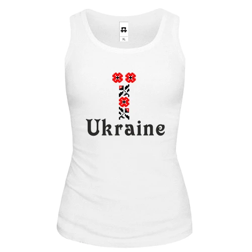 Женская майка Вышиванка Ukraine