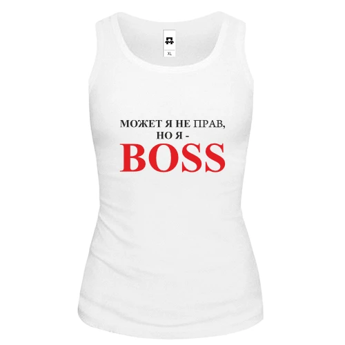 Женская майка Boss