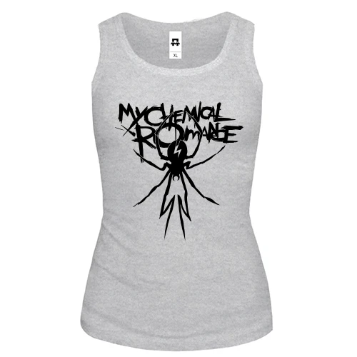 Женская майка My Chemical Romance с пауком