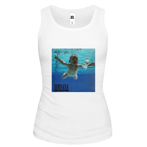 Женская майка Nirvana Nevermind (2)
