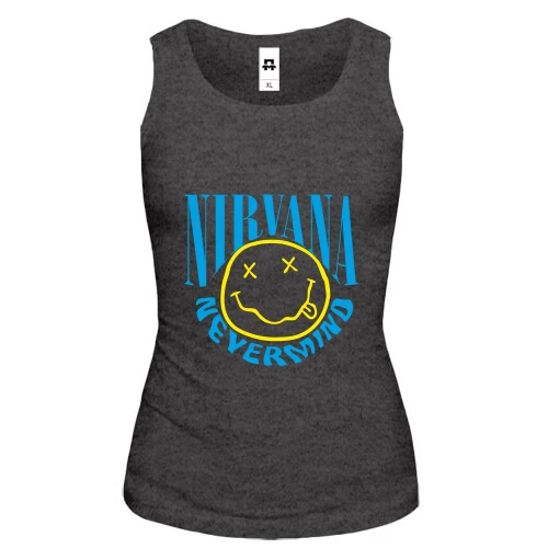Женская майка Nevermind Nirvana