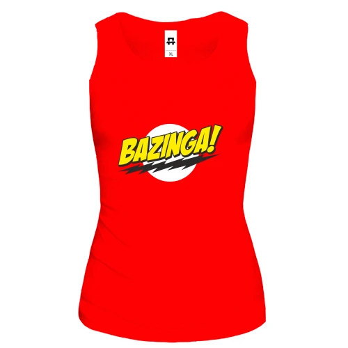 Жіноча майка Bazinga