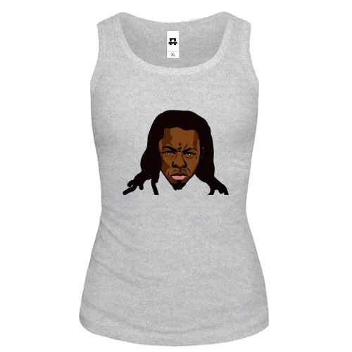 Жіноча майка зі злим Lil Wayne (2)