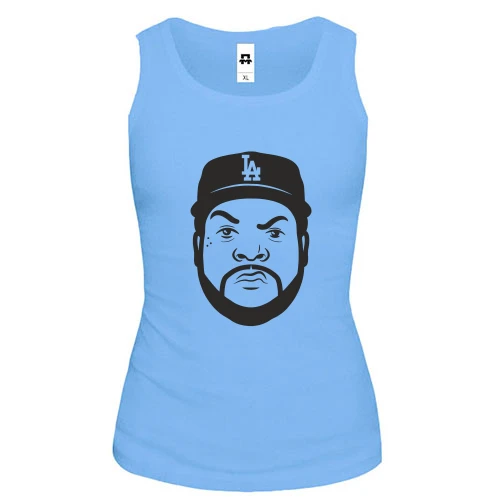 Женская майка с портретом Ice Cube