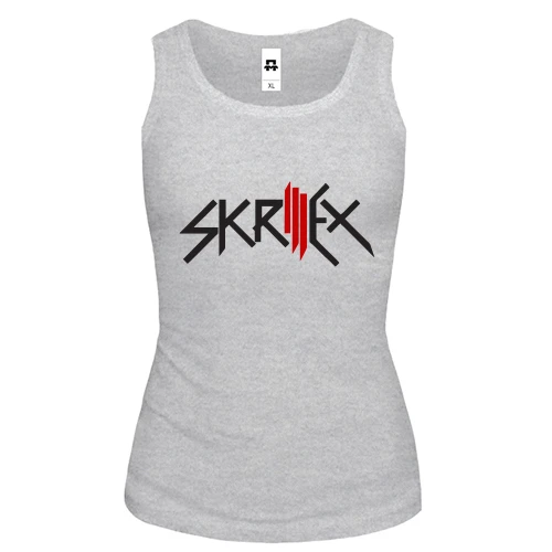 Жіноча майка з логотипом "Skrillex"