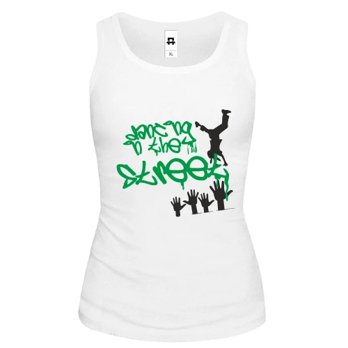 Женская майка Dancing in the street