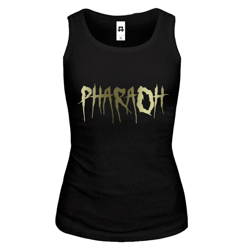 Женская майка с логотипом PHARAOH
