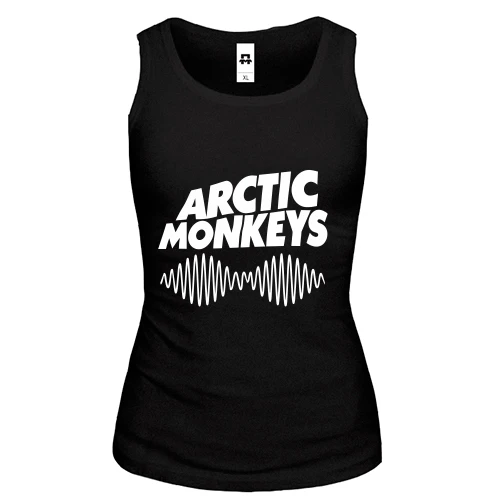 Жіноча майка, чорний, Arctic monkeys