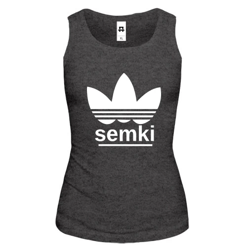 Жіноча майка з написом "Semki"