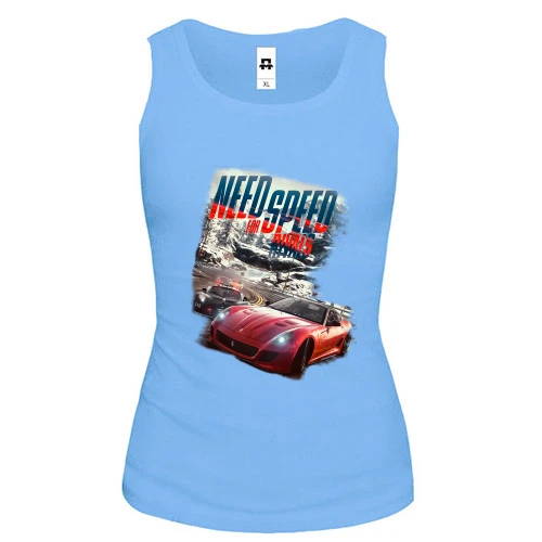 Женская майка с Need for Speed Rivals