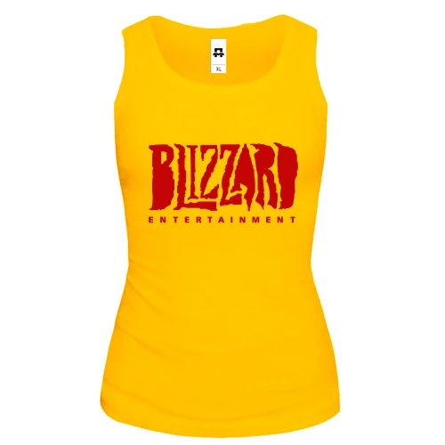 Женская майка с логотипом Blizzard