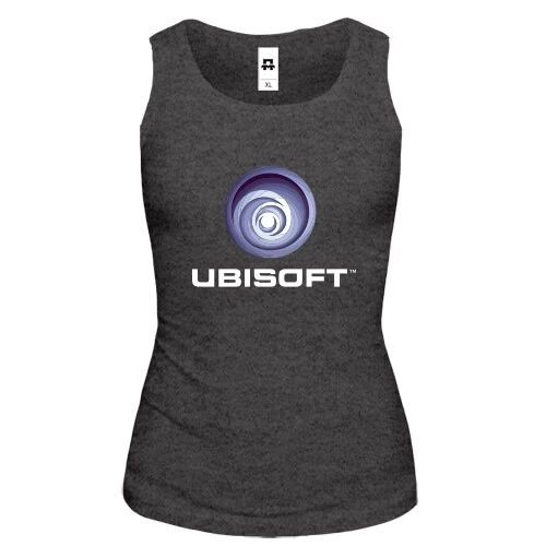 Женская майка с логотипом Ubisoft