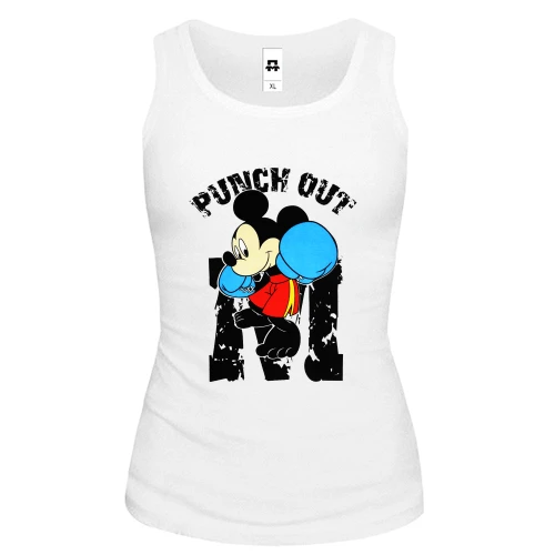 Женская майка Punch out