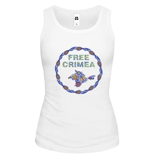 Жіноча майка Free Crimea
