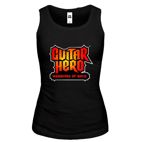 Женская майка с постером Guitar Hero - Warriors of rock