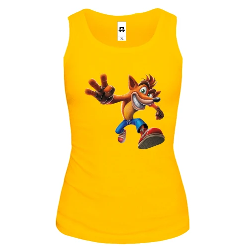 Женская майка с Crash Bandicoot 2