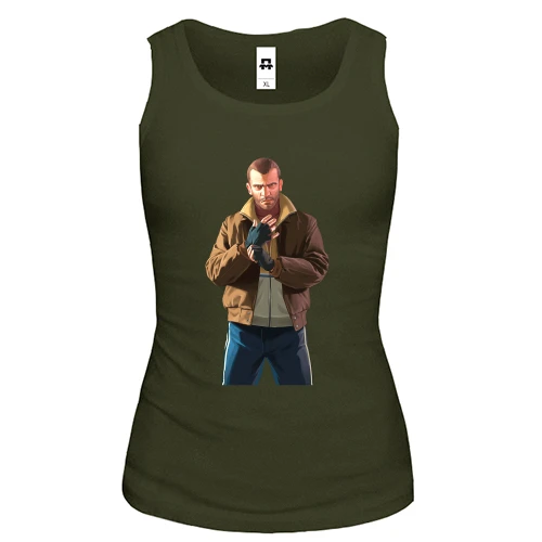 Жіноча майка з Нико Белликом (GTA 4)