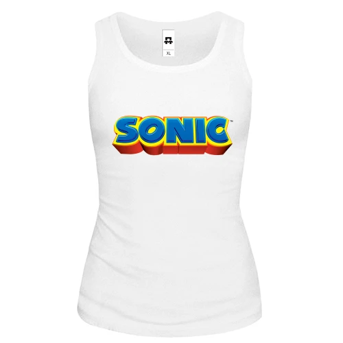 Жіноча майка з логотипом гри SONIC