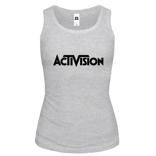 Женская майка с логотипом Activision