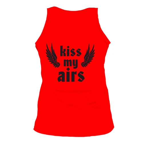 Женская майка Kiss my airs