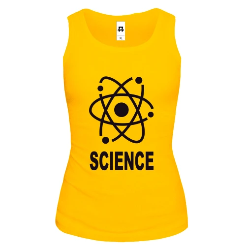 Жіноча майка Шелдона science