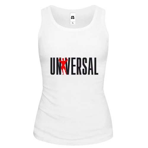 Женская майка, Белый, Universal