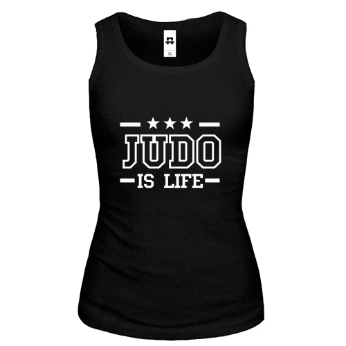 Жіноча майка Judo is life