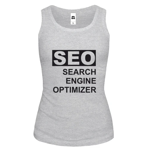 Жіноча майка SEO оптимізатор