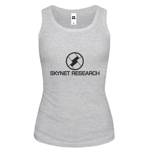 Женская майка Skynet research