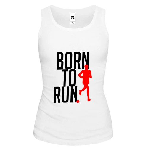 Жіноча майка Born to run