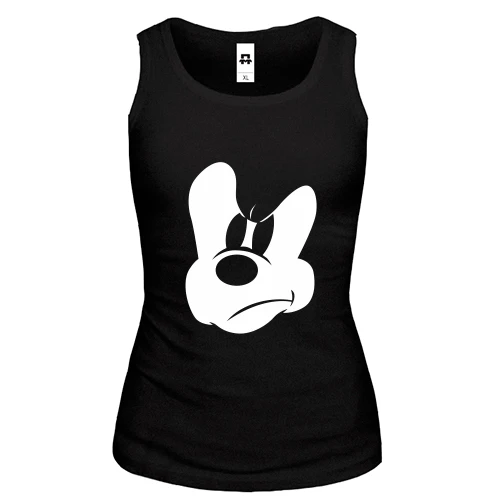 Женская майка Mickey (силуэт)