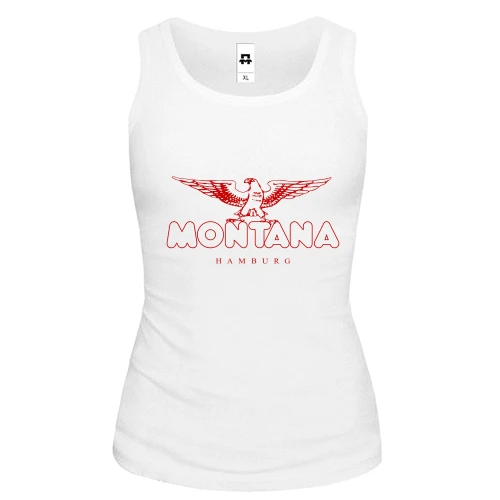 Жіноча майка, білий, Montana