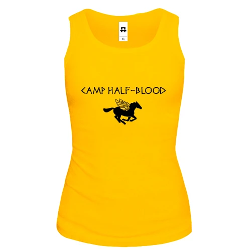 Женская майка Camp half-blood