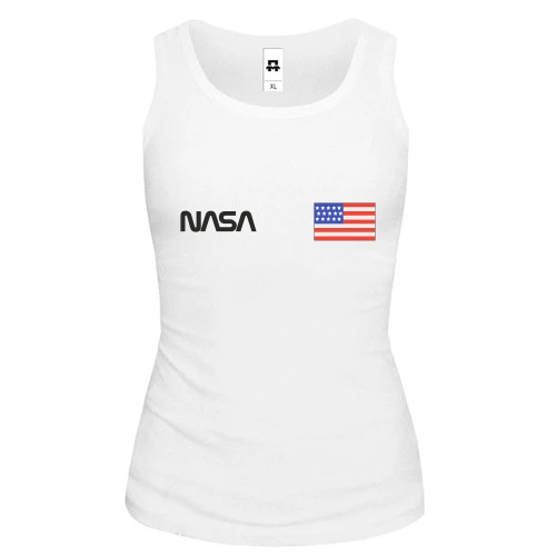 Жіноча майка, білий, Сотрудник NASA