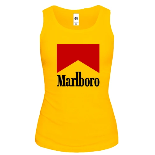 Жіноча майка з написом "Marlboro"