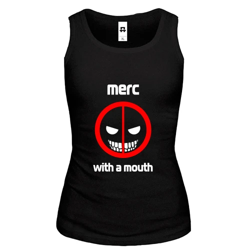 Жіноча майка Merc with a Mouth