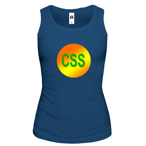Жіноча майка для програміста CSS